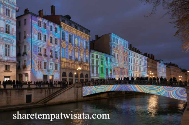 Menikmati Festival Cahaya di Lyon Perancis